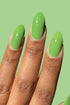 LIME JELLY NAIL POLISH